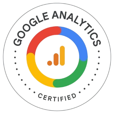 certified google analytics freelance digital marketer